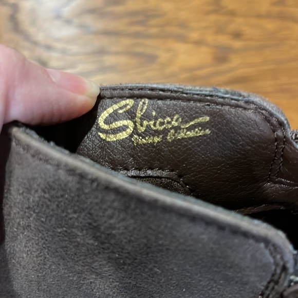 Sbicca Brown/Gray size 7 Percussion zip bootie - Picture 5 of 5
